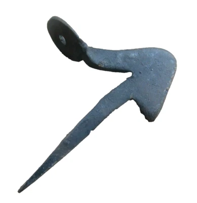 Hand Forged Blacksmith Thumb Latch frame Pin striker plate nail buy 1 get 2 free - image 1 of 4