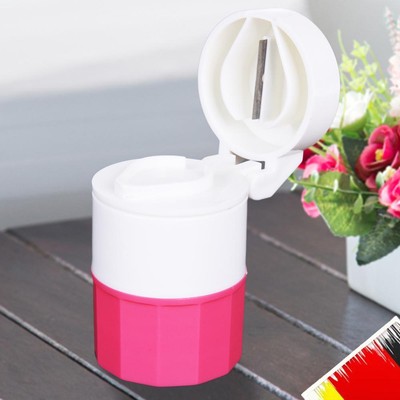 Mini Health Product Grinder Box Multipurpose Medicine Tablet Dispenser Daily Use