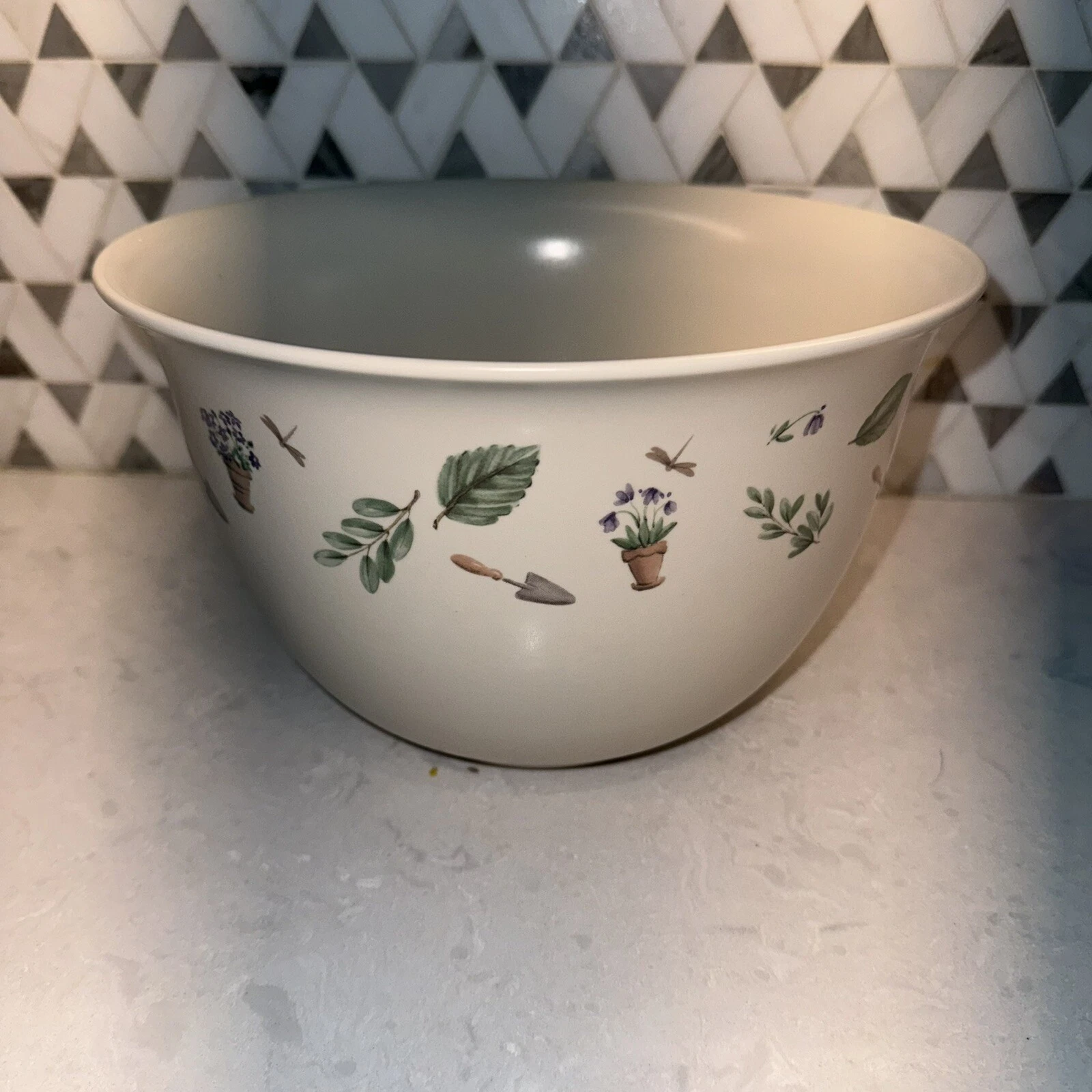 Pfaltzgraff Naturewood Large Mixing “Great” Bowl 6-1/2 Qt