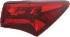 Evan Fischer Tail Light Assembly Compatible with 2015-2017 Acura TLX Outer Passe