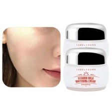 Label Young Vitamin Milk Whitening Cream 55g  2 Brightening Cream K-Cosmetic