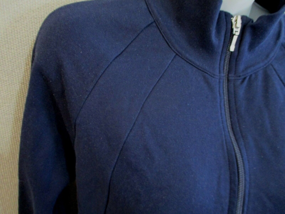 Jones New York Sport Active Jacket Size Large Zip Front Stretchy