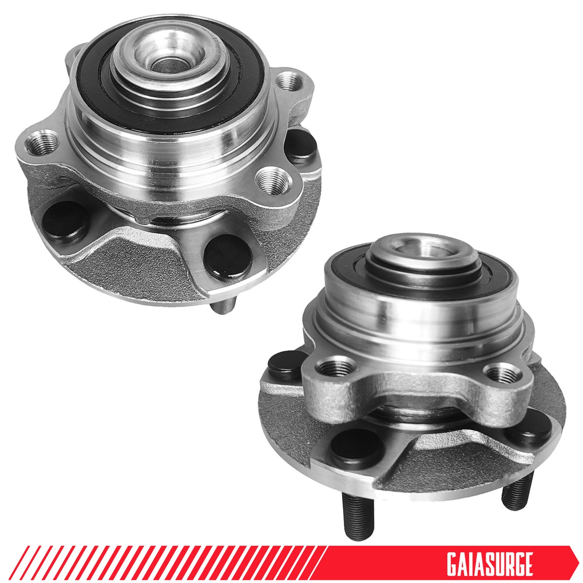 Pair RWD Front Wheel Bearing & Hub Assembly 513268 for INFINITI