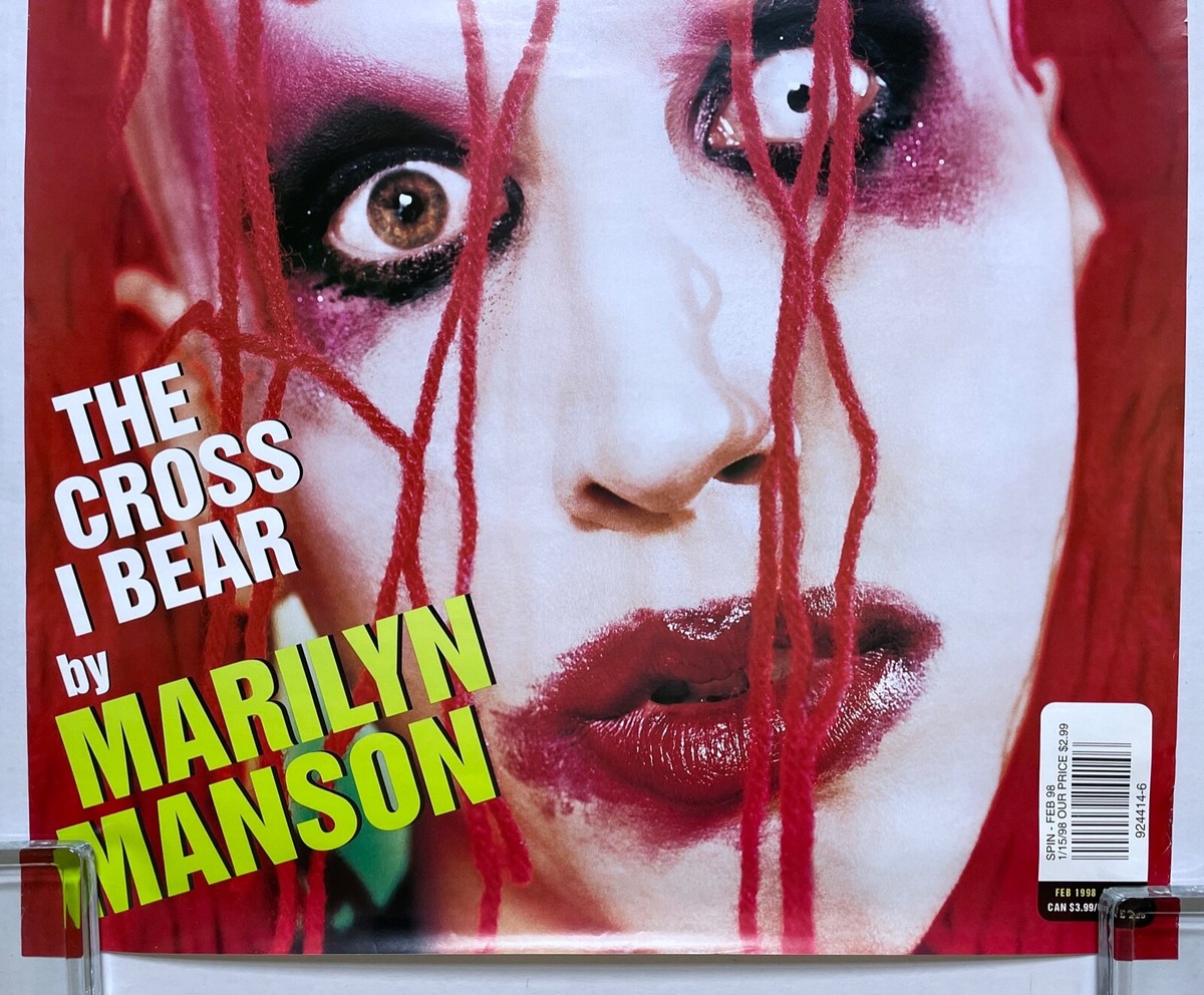 Marilyn manson ポスター Vintage Marilyn Manson subway poster 39 x 60 | eBay