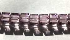 Swarovski Crystal Cubes 8mm 288 pc/FP Lt. Amethyst 5601