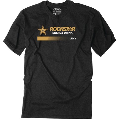 Factory Effex Rockstar Banner T-Shirt - Black - Medium 28-87612