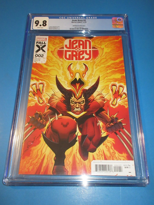 Jean Grey #2 Rare 1:50 Simonson Variant Wolverine CGC 9.8 NM/M