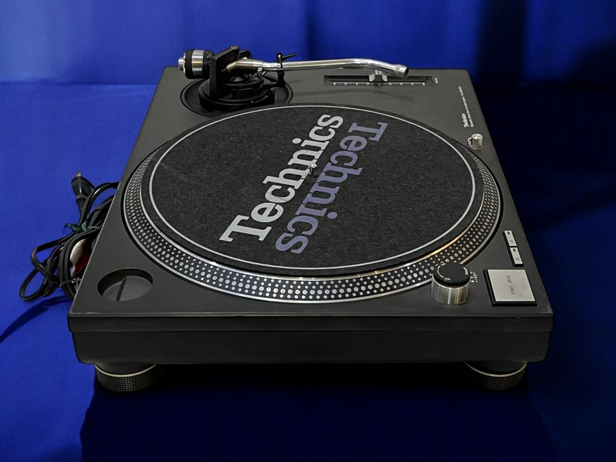 Technics SL-1200MK3 Direct Drive DJ Turntable System Black Tested