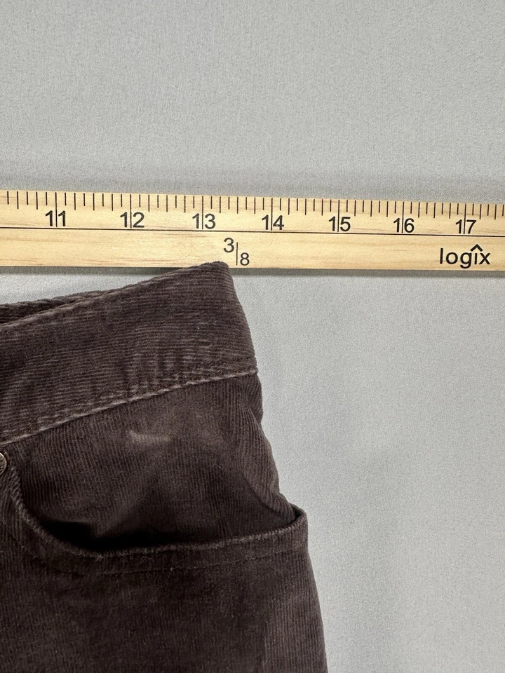 Женские стиль и Co. коричневый вельветовые брюки размер 2 petite #581 - Изображение 4 из 4