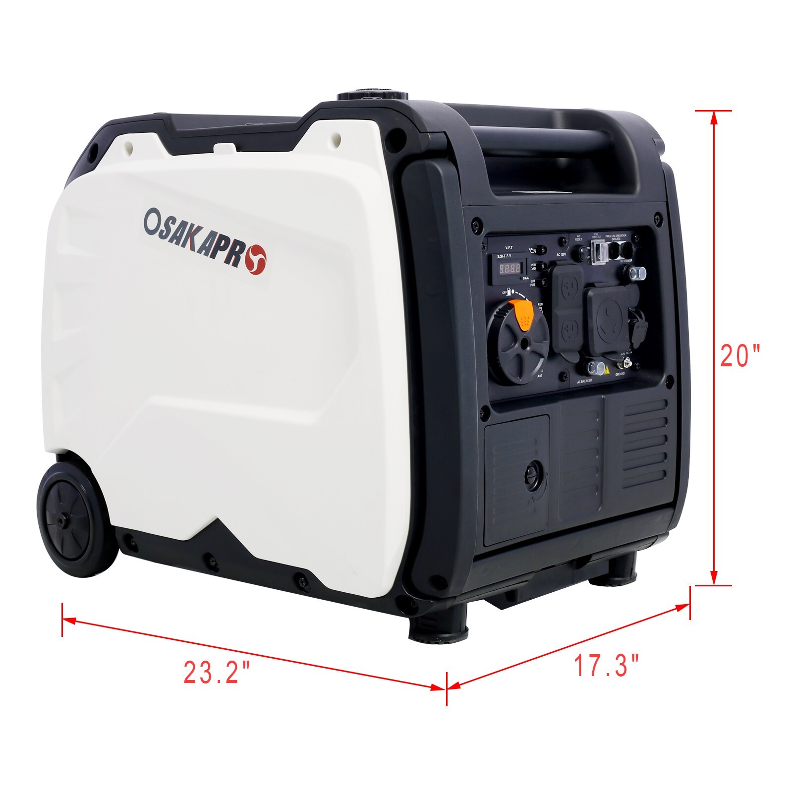 4500W Super Quiet Generator Inverter Portable For Home Camping EV-Charging