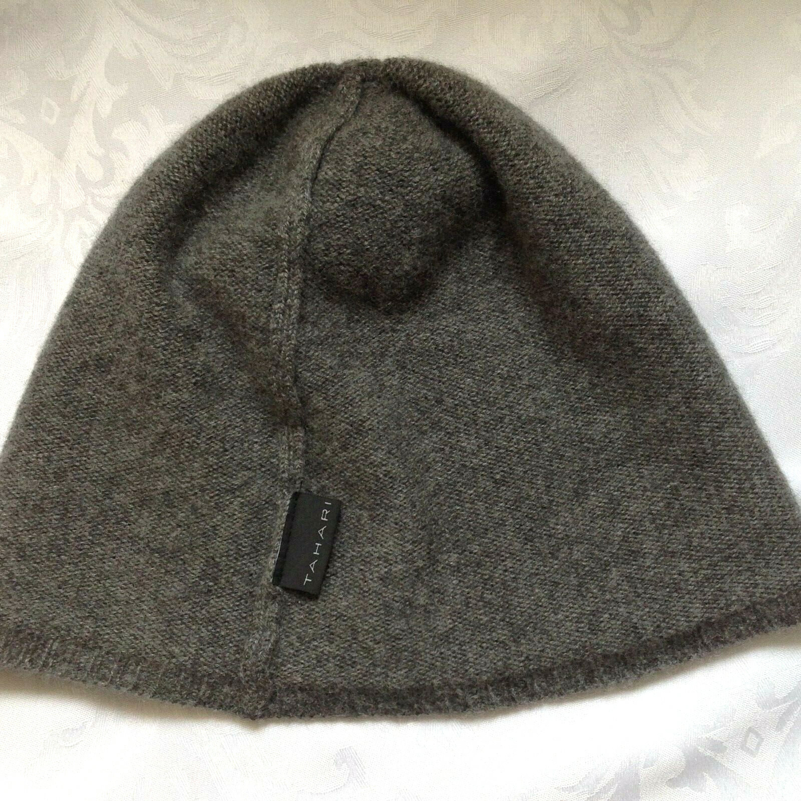 CASHMERE Slouchy Beanie Hat 