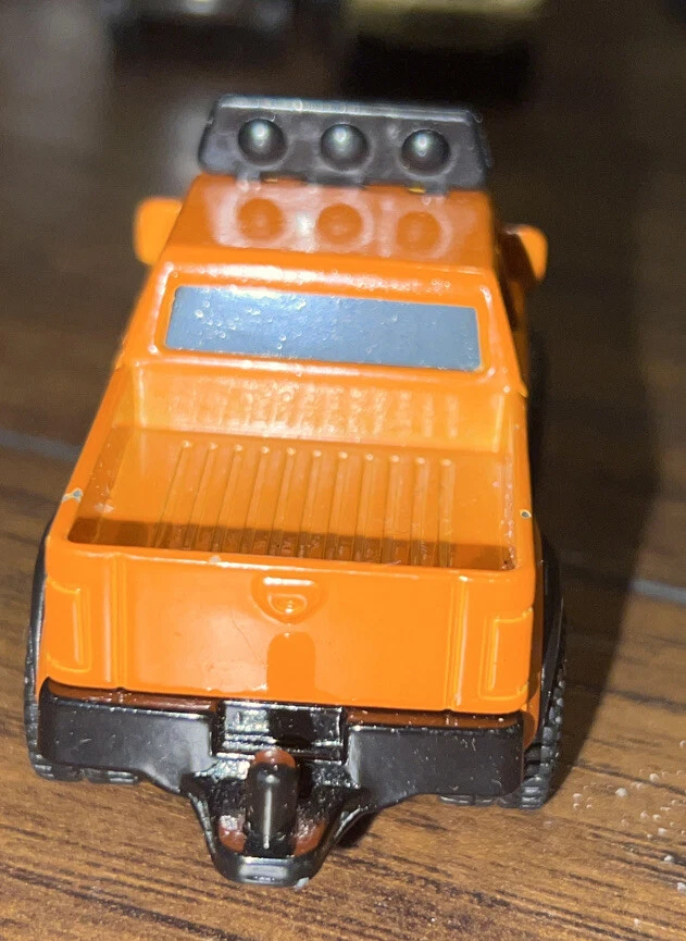 Tonka Diecast Hauler Orange Truck rubber tires 2012 Hasbro 1:55th scale 06426 - Image 4 of 4