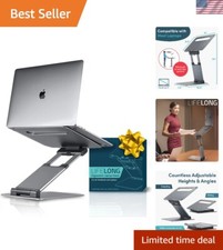 Portable Ergonomic Laptop Holder - Adjustable Stand for All MacBooks  Laptops