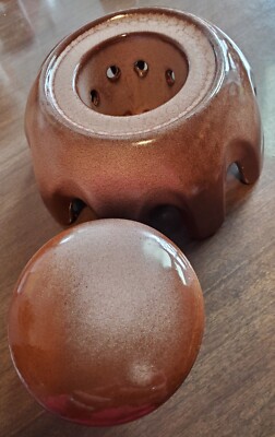 Frankhoma Ceramic Warmer Stand Plainsman Brown 