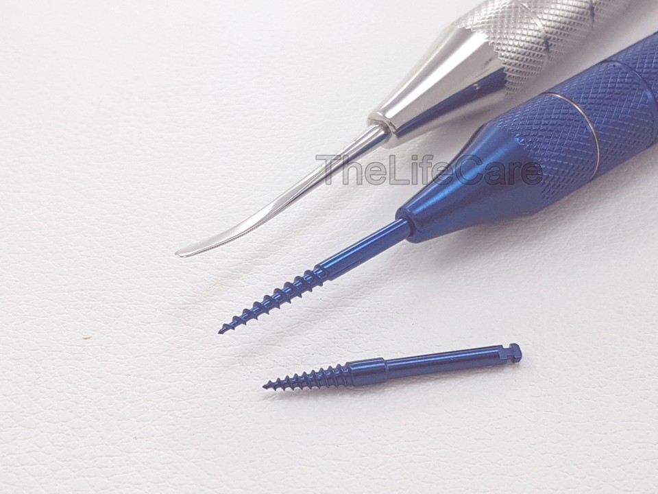 Dental Root Extraction Screw and Flexi Periotome Luxating Elevating ...