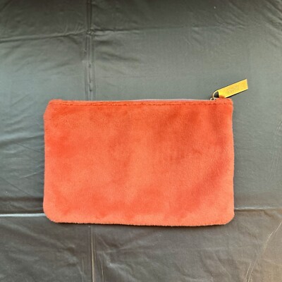 Ipsy Glam Bag 5x7 Makeup Bag ONLY NWOT RED PINK & ORANGE