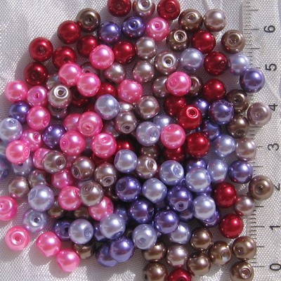 2 PERLES ACRYLIQUE MAGIQUE RONDE MARRON AU CHOIX Ø20MM