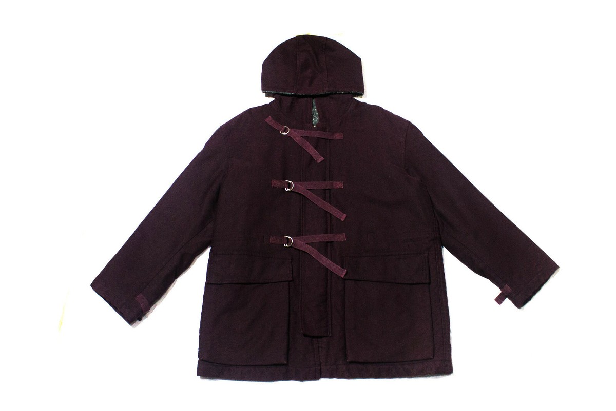 Issey Miyake Sport Vintage Shearling Duffle Hoodie size M Issey Miyake Sport Vintage Shearling Duffle Hoodie size M