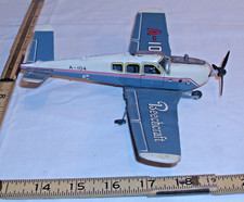 BEECHCRAFT A-104 SINGLE ENGINE AIRPLANE TIN TOY 1960s COLORFUL