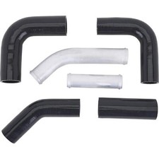 Universal Black Siliconealuminum Radiator Hose Kit - Complete Starter Kit