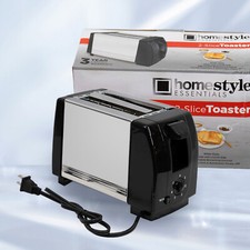 Stainless Steel 2 Slice Toaster with Extra-Wi...