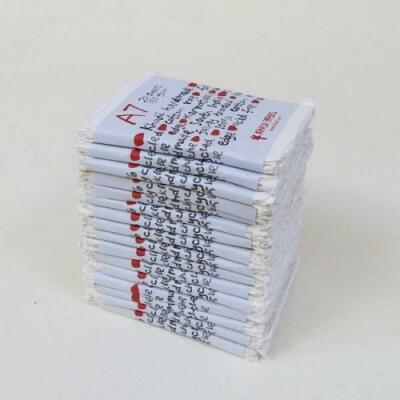 KHADI handgemachtes Lappenpapier - 20 Stück - 150 g/m² - A7
