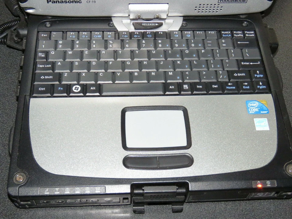 TOUGHBOOK CF-19 MK4 CORE i5 ✓ 250GB ✓ 2GB ✓ TOUCHSCREEN ✓ USB ✓ GOBI ✓ GPS ✓ W7  - Image 2 of 4