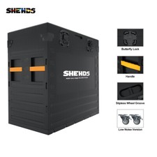 2in1 Flightcase For Waterproof LED 380W 19R Beam Moving Head Light with Ring