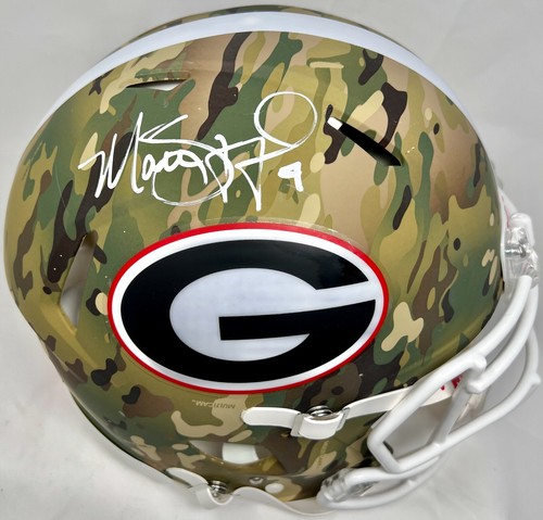 Georgia Matthew Stafford Signed Riddell 