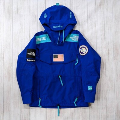Used Supreme x The North Face Antarctica Pullover (Blue, Size S