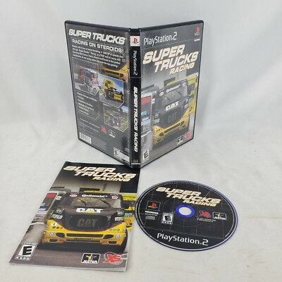Super Trucks Racing (Sony PlayStation 2, 2003) PS2 Complete CIB W/ Manual