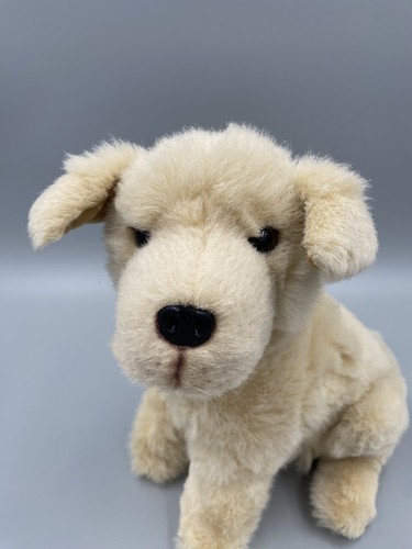 Peluche cane cucciolo realistico GOLDEN Retriever gambe dure 11" - Foto 7 di 7