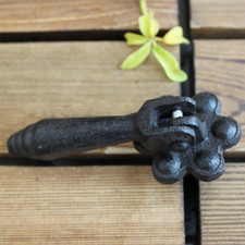 1PC Vintage Gusseisen Ziehgriff Holz Tür Fenster Griff Heim Garten Dekor