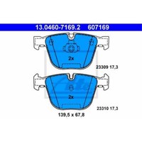 ATE BremsbeläGe 13.0460-7169.2 BremsklöTze FüR BMW 5Er Touring E61