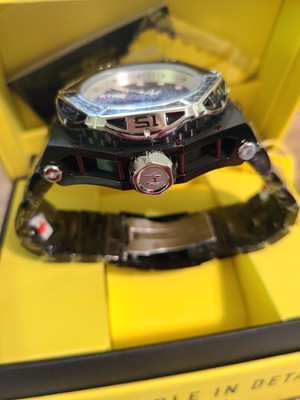 New Invicta Reserve Carbon Hawk Model 38941 Automatic Burgundy