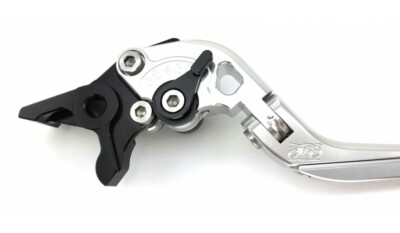 Silver Flip Up Brake Clutch levers TRIUMPH STREET TRIPLE 675 D67LD