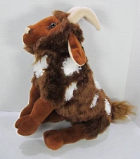 ADORE 15" Mocha the Spotted Goat Plush Stuffed Animal Toy Realistic