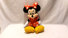 Minnie Mouse Disney Parks Authentic Original 18 inch Soft Plush Stuff Animal