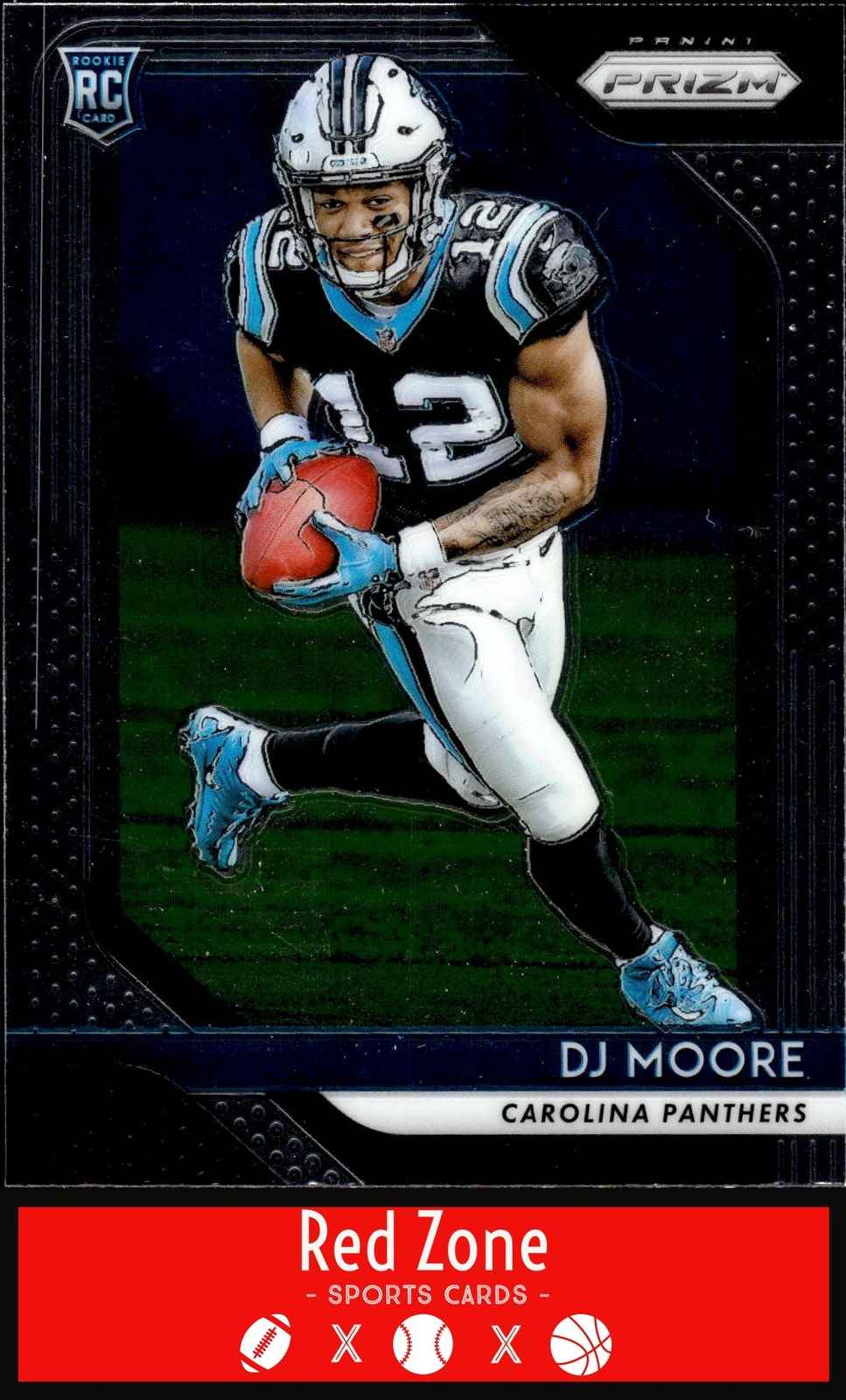 2018 Panini Prizm - #207 DJ Moore NM/NM+.