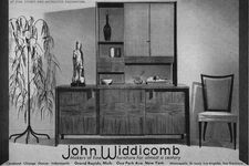 John Widdicomb Sideboard MID-CENTURY MODERN FURNITURE 1958 Magazine Print Ad