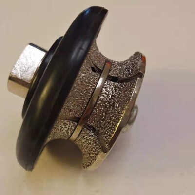 V13 (1/2'') V20 (3/4'') V25 (1'') Full Bullnose Profiler Router Bit Granite marble