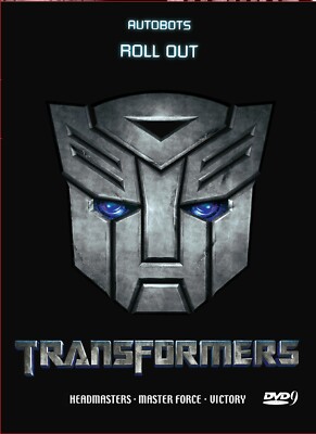 DVD Transformers Headmasters Master Force Victory Complete TV Series (1-109 End)
