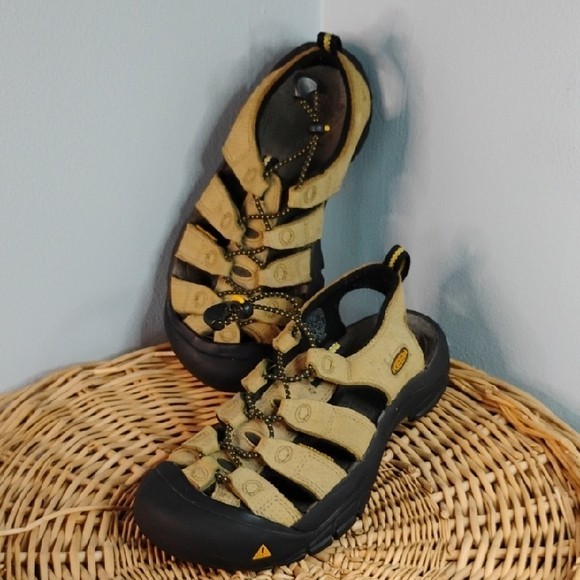 Sandali KEEN Newport H2 donna outdoor escursionismo trail marrone e nero taglia 7 5 casual