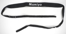 Mamiya Genuine Black / White Camera Neck / Shoulder Strap NO LUGS 