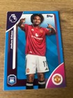 Topps Premier League 2025/2026 Joshua Zirkaee Manchester Utd Blue Parallel Card