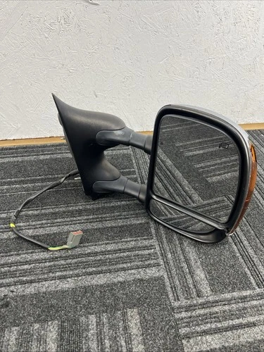 2000-2007 Ford F250 Passenger Power Tow Mirror w/Turn Signal Heated OEM Chrome