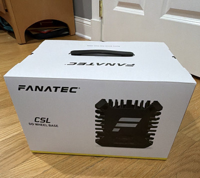 Fanatec CSL DD Wheel Base Direct Drive Force Feedback for PC USB Wired