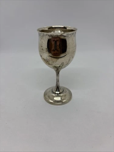 Vintage Reed & Barton 925 Sterling Silver Baby Goblet 4” Tall H121 56 grams
