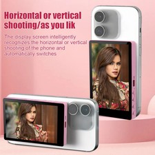 Mobile Phone Wireless Magnetic Selfie Monitor Screen For Smartphone Vlog Live St