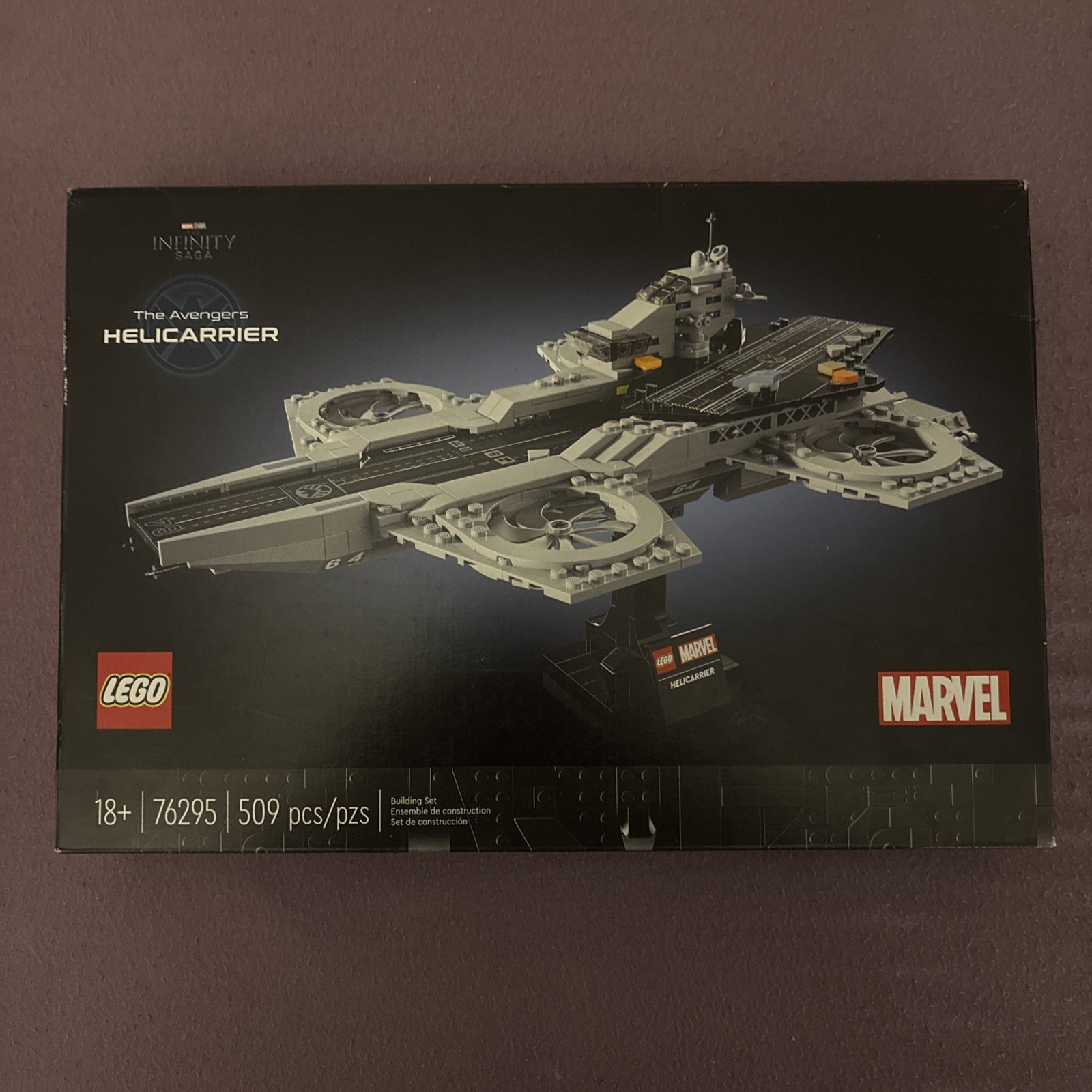 LEGO Marvel Infinity War Avengers Helicarrier 76295 New Factory Sealed 18+